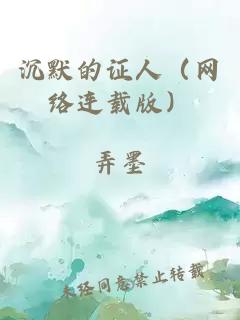 沉默的证人(网络连载版)